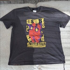 Ksubi Men’s Devil Kash T-Shirt 'Faded Black'